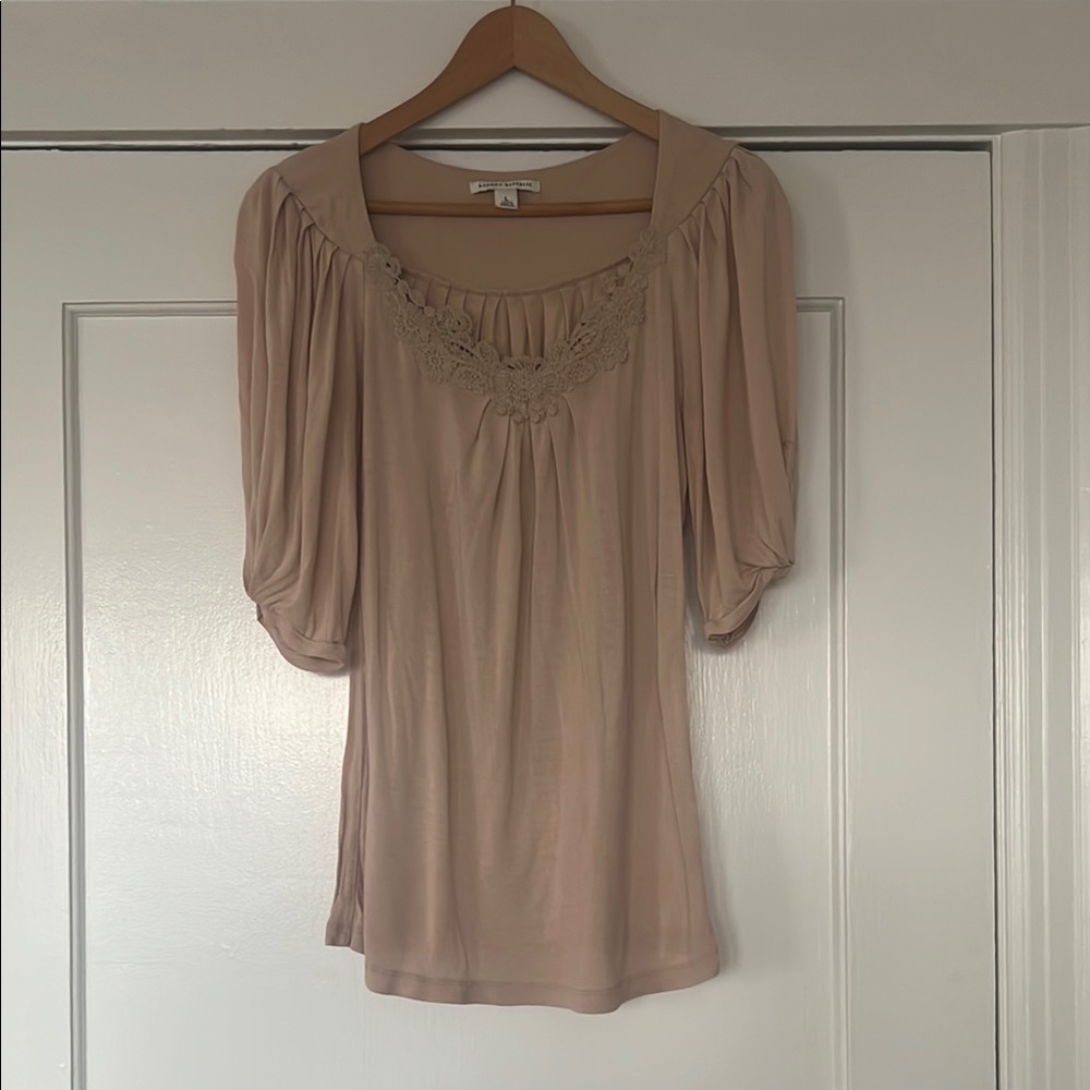 Banana Republic Top with Lace Detail